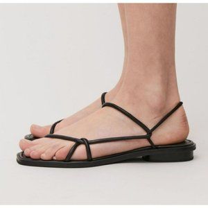 COS Black Strappy Sandals